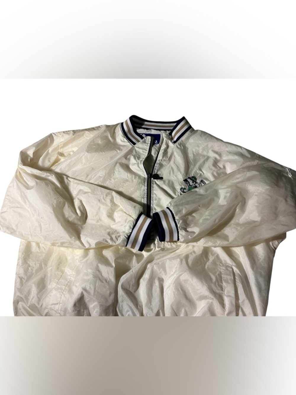 Vintage Notre Dame Fighting Irish Pro Player, 1/4 Zipper - Picture 4 of 11